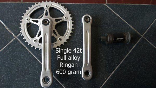 FSA F-GIMONDI クランク 中古 FSA F.Gimondi ピスト クランク 競輪