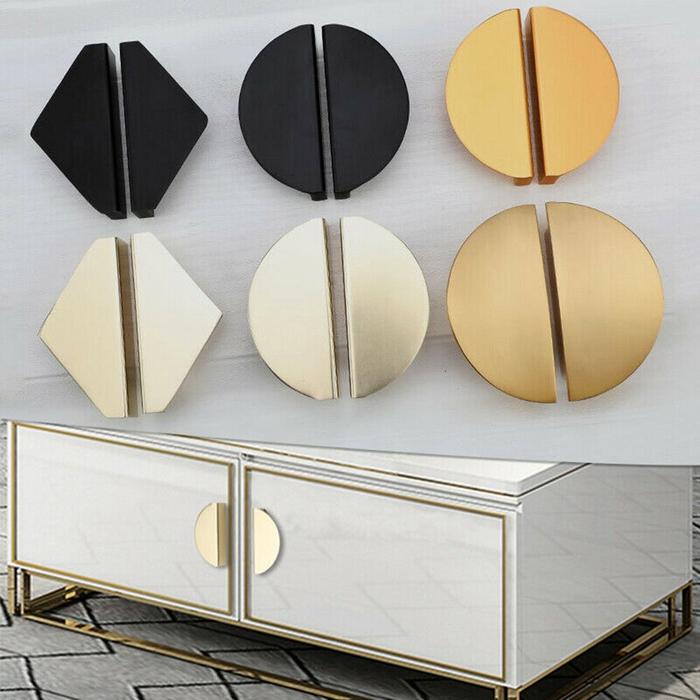 Gambar TFHDFHRG Nordic Wardrobe Cabinet Geometric Furniture Hardware Door Han dari Epoch Elegance undefined Tokopedia