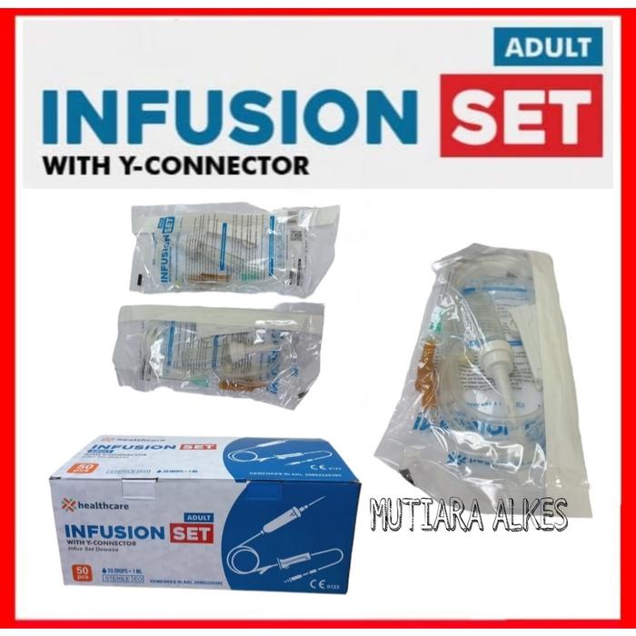 Gambar Eceran Disposable Infusion Dewasa dan Anak Healthcare type Y Connector dari aenisetore undefined Tokopedia