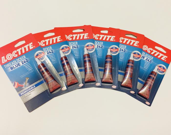 Gambar LOCTITE Heavy Duty Threadlocker, Blue 242, 0.2oz/6ml, Removable (Made dari Epoch Elegance undefined Tokopedia