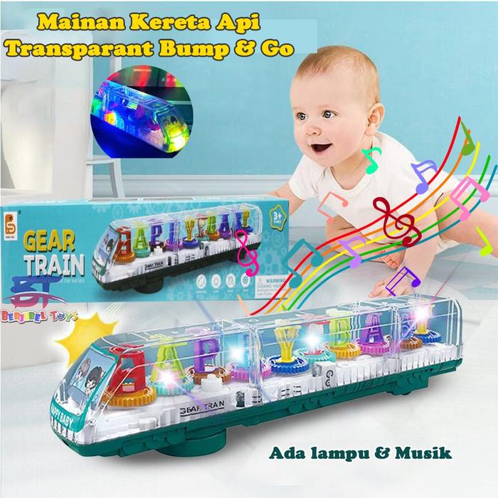 Gambar Mainan Bayi Mobil Mobilan Kereta Api Mainan Transparant Gear Train dari kokokokoa undefined Tokopedia