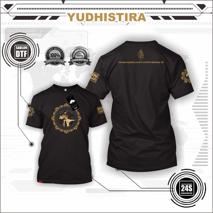 Gambar A017 Djawa Dwipa | Kaos wayang Yudhistira, Raden Puntadewa, Pandawa - Lengan Pendek, S dari Djawa Dwipa Tshirt undefined Tokopedia