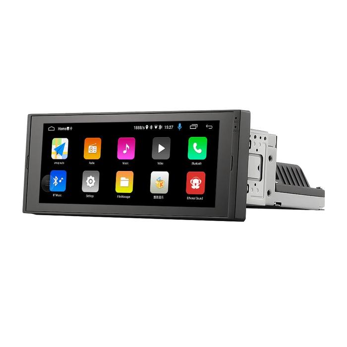 Gambar HEAD UNIT SINGLE DIN 6.9 inci Tape Mobil GPS WIFI Android 10.1 mobil dari KERBAME undefined Tokopedia