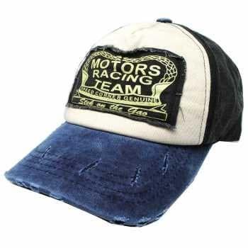 Gambar Topi Baseball Snapback Motors Racing Team Sport Fashion - Biru dari Dedeysp25 undefined Tokopedia