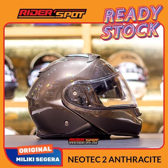 Jual Helm Motor SHOEI Neotec II Anthracite Modular Helmet Touring