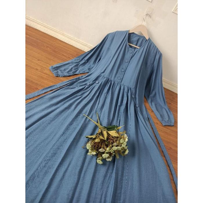 Gambar abaya basma - Teracota, all size dari Anggraini Dua undefined 5 Tokopedia