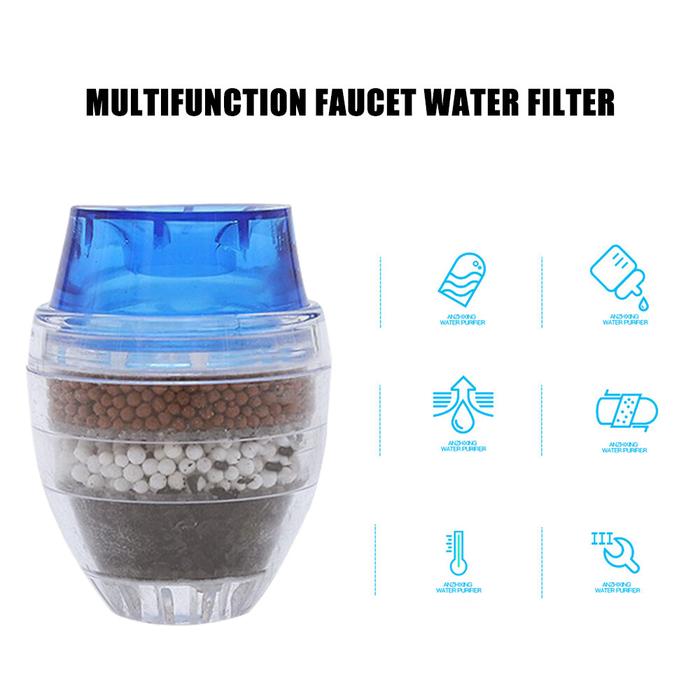 Gambar （Random Color）Faucet Water Filter Purifier Kitchen Tap Filtration Acti dari Ethereal Charm undefined Tokopedia