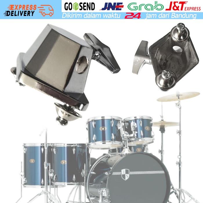 Gambar 1x Tom Mount Floor Tom Leg Bracket for Tom Drum Musical Instrument dari gg store indonesia undefined Tokopedia