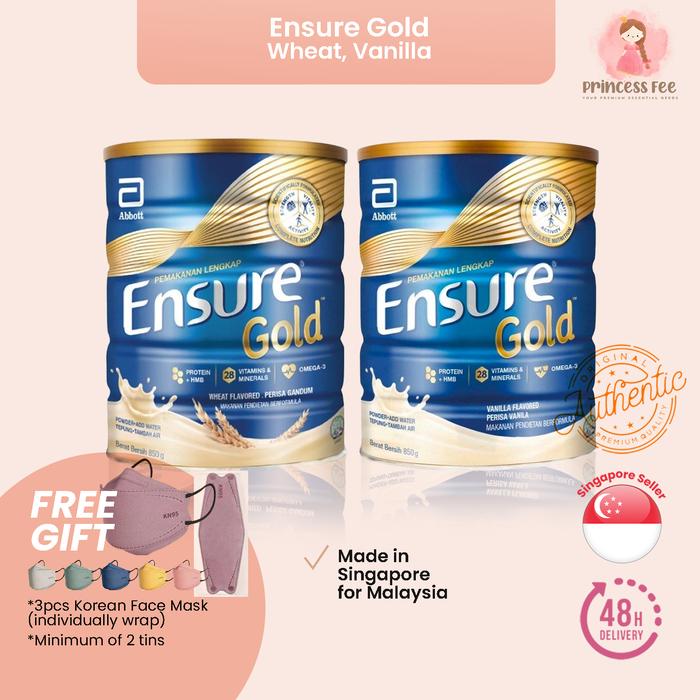 Gambar Ensure 800gr Ensure Vanilla 800gr Ensure Wheat 800g Ensure 2.2KG dari IFDAH MART undefined Tokopedia