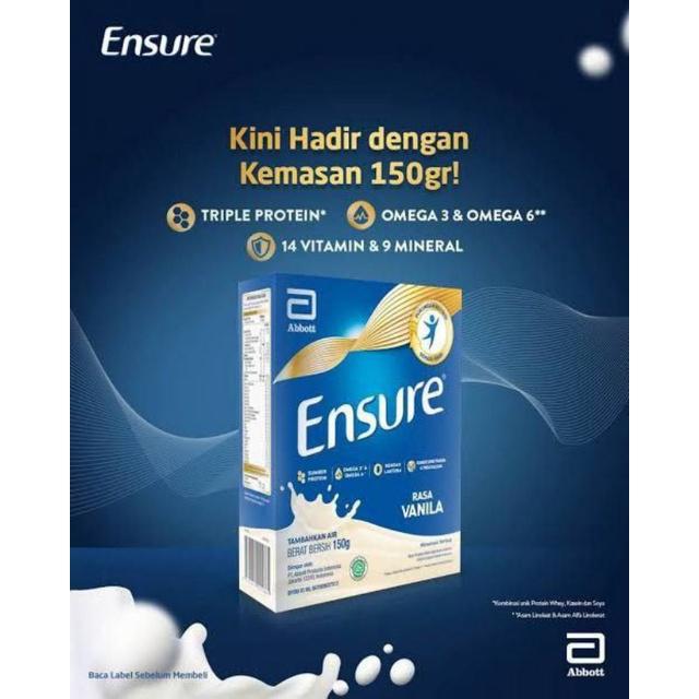 Gambar Susu Ensure 150Gr Ba dari UYAKHSHOP undefined Tokopedia