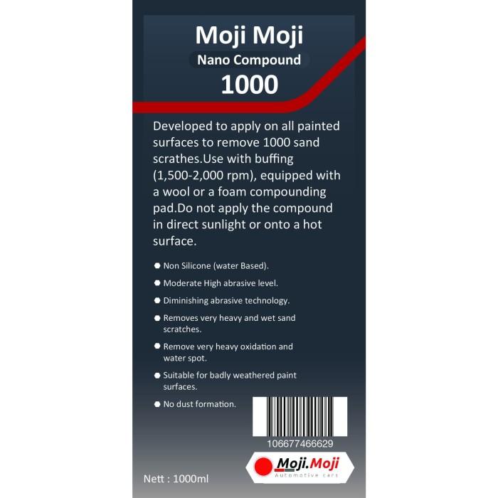 Gambar PTR Moji Moji Automotive Nano Compound 1000 Terpopuler dari ikiko, undefined Tokopedia