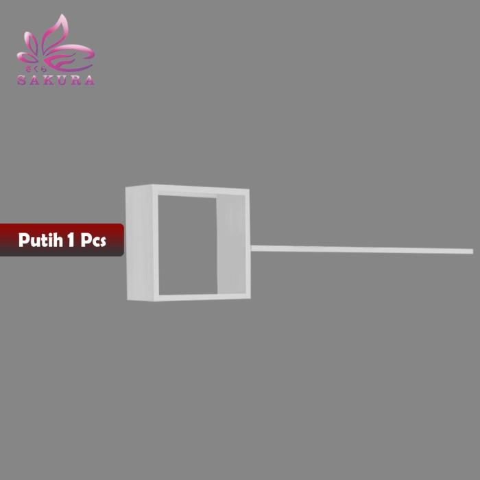 Gambar Dinding Kreatif Kotak Ruang Tamu Rumah Rak Buku Latar Belakang -SOSOYO - Putih Set Isi 1 dari sosoyo undefined Tokopedia