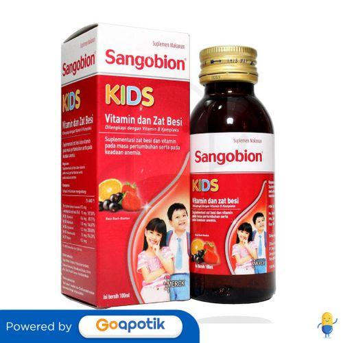 Gambar SANGOBION KIDS SIRUP 100 ML dari Apotek Kosambi By GoApotik undefined Tokopedia