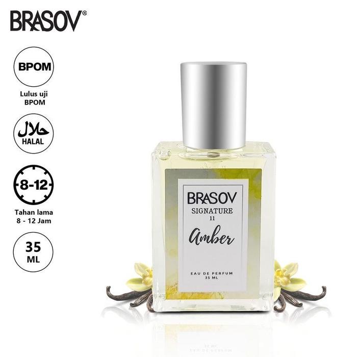 Gambar TERLARIS NO 1 BRASOV SIGNATURE EAU DE PARFUM 35ML - BRASOV PARFUM - Amber dari Juraganparfume undefined Tokopedia