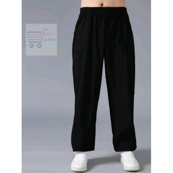 Gambar celana longgar pria Katon linen elegan - Hitam, Onesize dari Safety Market Jakarta 2 undefined Tokopedia