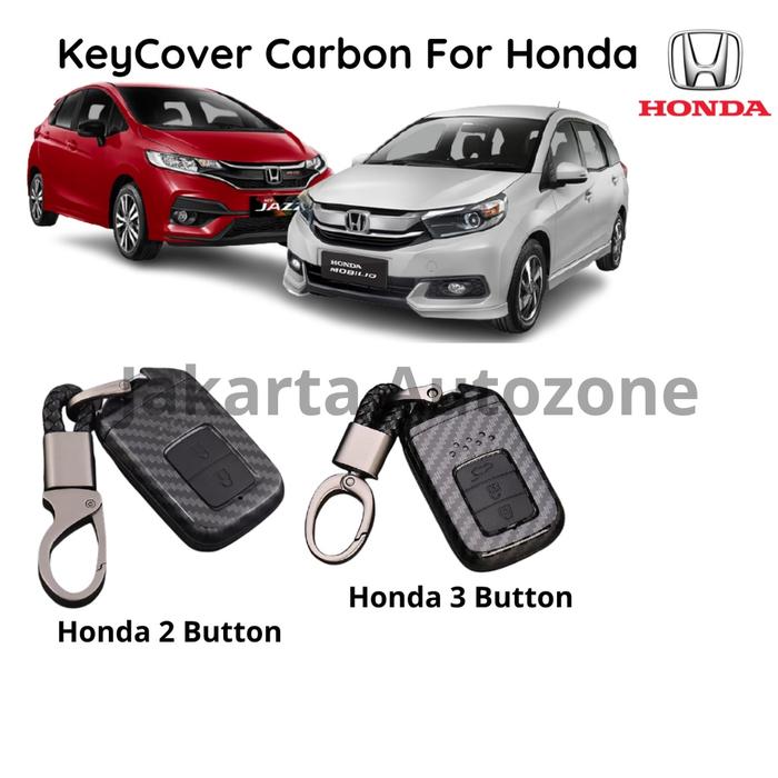Gambar Sarung Kunci Mobil Carbon For Honda CRV HRV Jazz Civic Accord dari lamin cell undefined Tokopedia