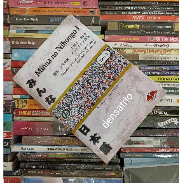 Gambar Minna no nihonggo buku 1 dan 2 terjemahan dan keterangan tata bahasa v - Buku 1 dari Pangeran books_NEW undefined Tokopedia