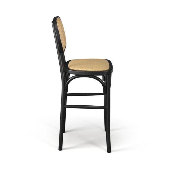 Kursi Bar Kayu Jati Natural Black Barstool Retro Kursi Cafe Rotan asli 9 1c14fed8 b1b9 42d2 ba3a 61cf70fc47b2
