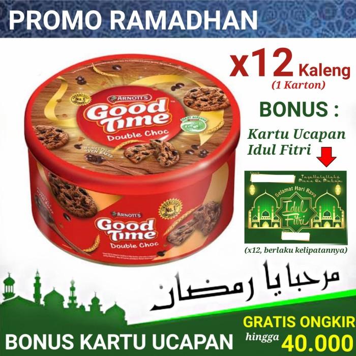 Gambar PROMO 12 PCS / 1 KARTON GOOD TIME BISKUIT KALENG 149gr CHOCOCHIPS dari frestuan undefined Tokopedia
