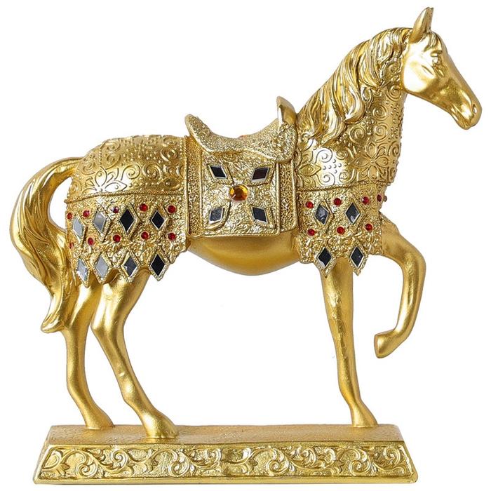 Gambar Luxury Home Horse Table Decor Gold / Pajangan Kuda Gold / Dekorasi Ruangan - Motif dari mode shop online store undefined Tokopedia