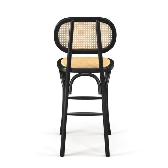 Kursi Bar Kayu Jati Natural Black Barstool Retro Kursi Cafe Rotan asli 11 80e1d1fa e0d8 403d 846e 5754e89005ee
