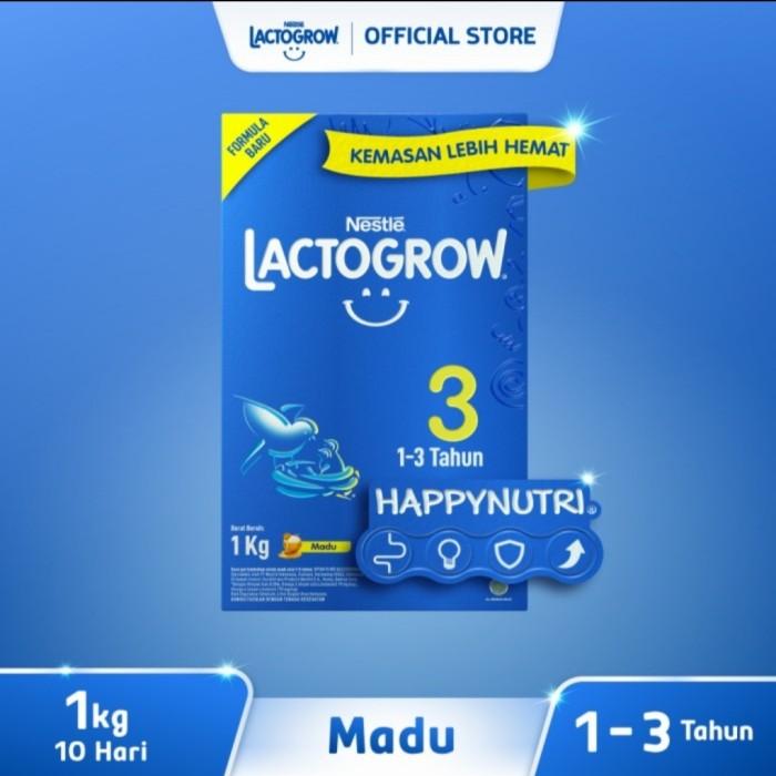 Gambar Termurah Terlaris Lactogrow 3 1kg Vanila dari VeroKids undefined Tokopedia