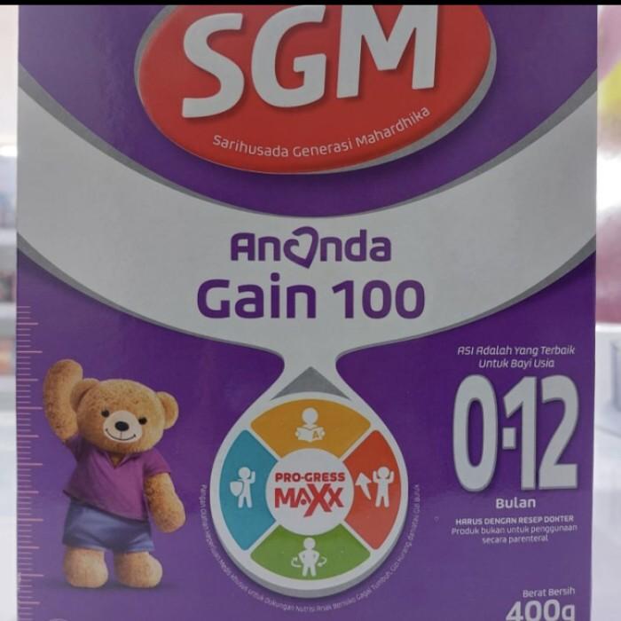 Gambar Termurah Terlaris SGM Ananda Gain 100 0-12 Bulan 400gr dari VeroKids undefined Tokopedia