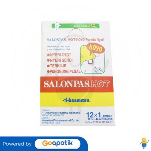 Gambar SALONPAS KOYO HOT 1 PCS dari Apotek Kosambi By GoApotik undefined Tokopedia