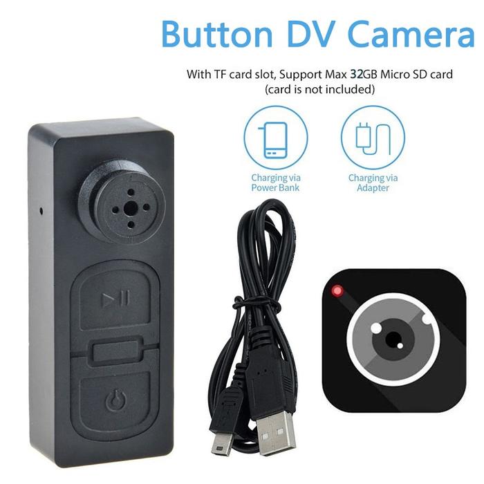 Gambar Kamera Kancing Baju S819 Shirt Button Spy Camera Mini DV HD Foto - Kamera Kancing dari Cv. Pelangi Tujuh Warna undefined Tokopedia