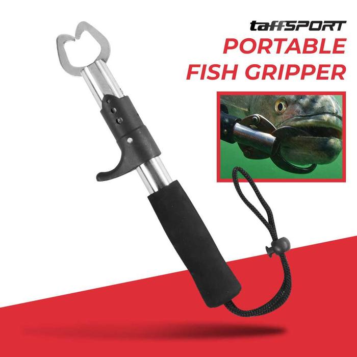 Gambar TaffSPORT Portable Stainless Steel Fishing Gripper Tool Equipment YS05 - Hitam dari SELENIA+MAKASSAR undefined Tokopedia