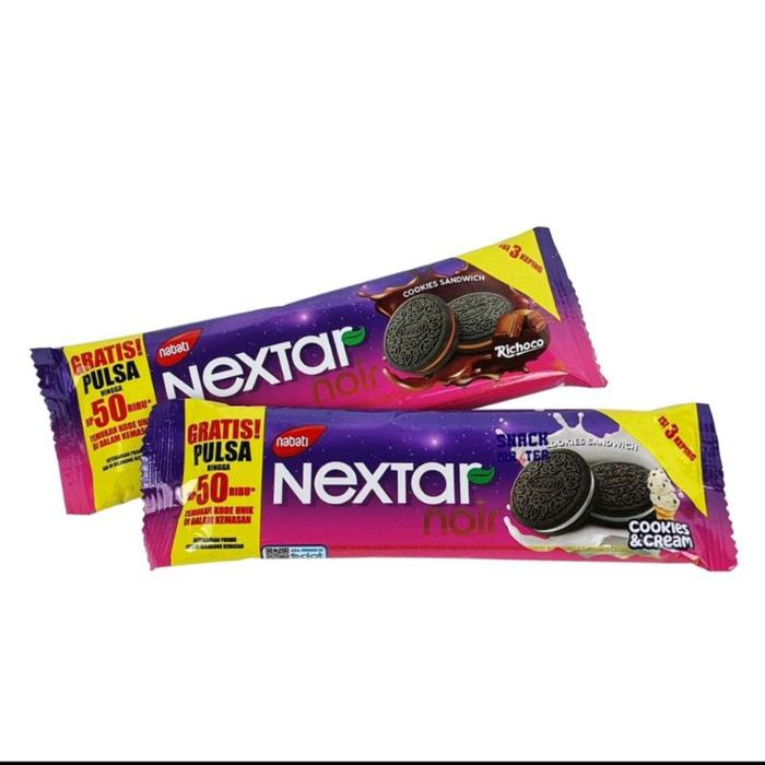Gambar // promo -- nextar noir cookies / 1 renceng 10 pcs@ 28.5 gr - COKLAT dari tokopaioo undefined Tokopedia