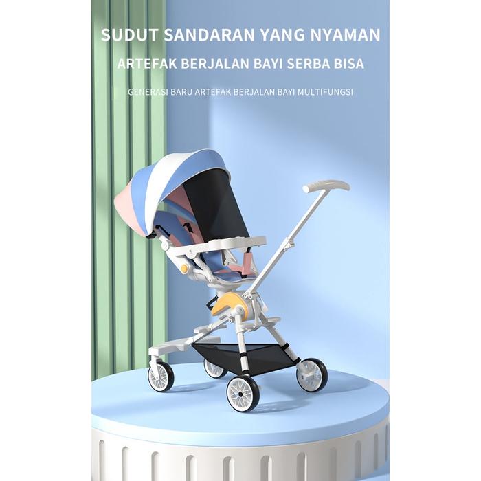 Gambar Stroller 1 Rotating Kids Stroller Baby Magic Two y Magic Strollers dari Yoshokia undefined Tokopedia