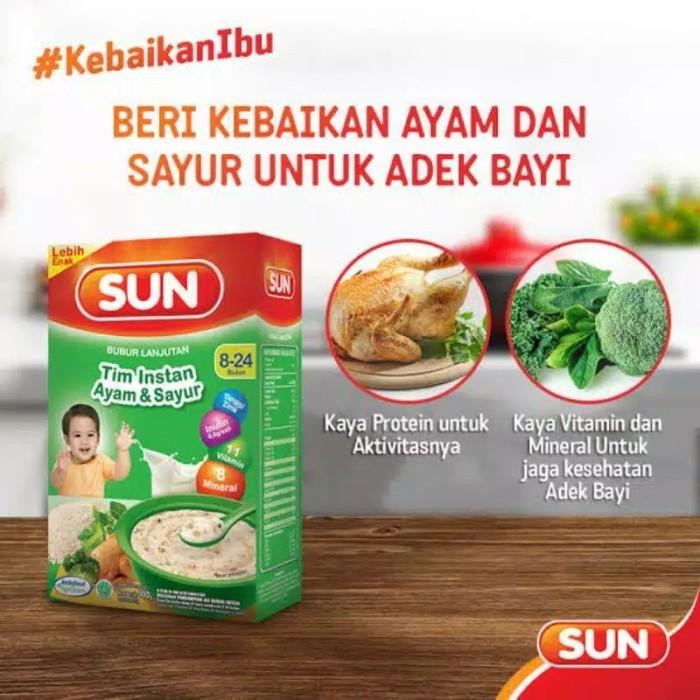Gambar |SHOWSALE| Sun Bubur Tim Instan Ayam & Sayur 8+ 100g dari Istiqlal15 undefined Tokopedia