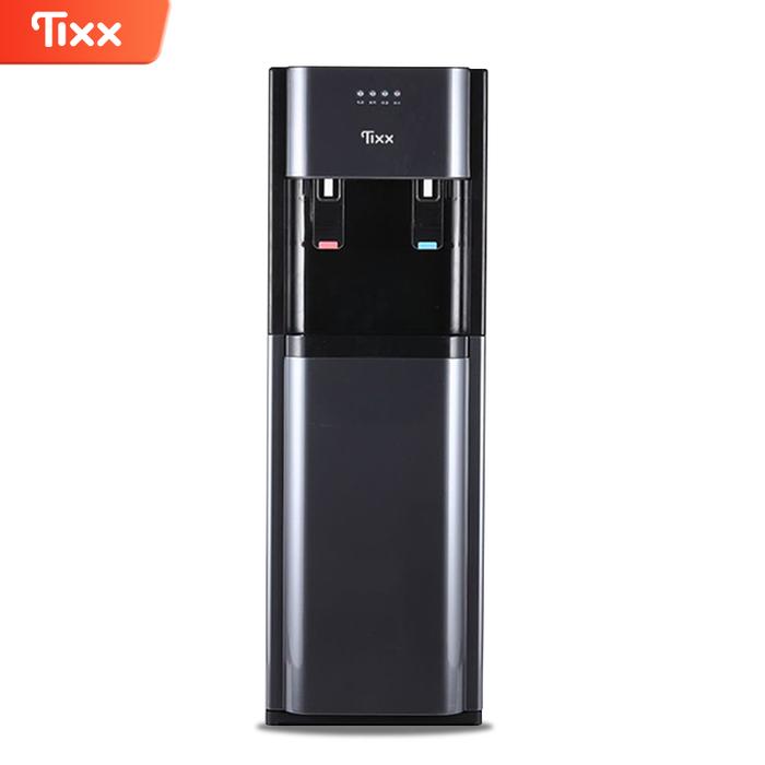 Gambar Tixx Water Dispenser Galon Bawah 2 In 1 Low Watt Hot And Cold Water - Hitam Abu-abu dari tutikk official store undefined Tokopedia