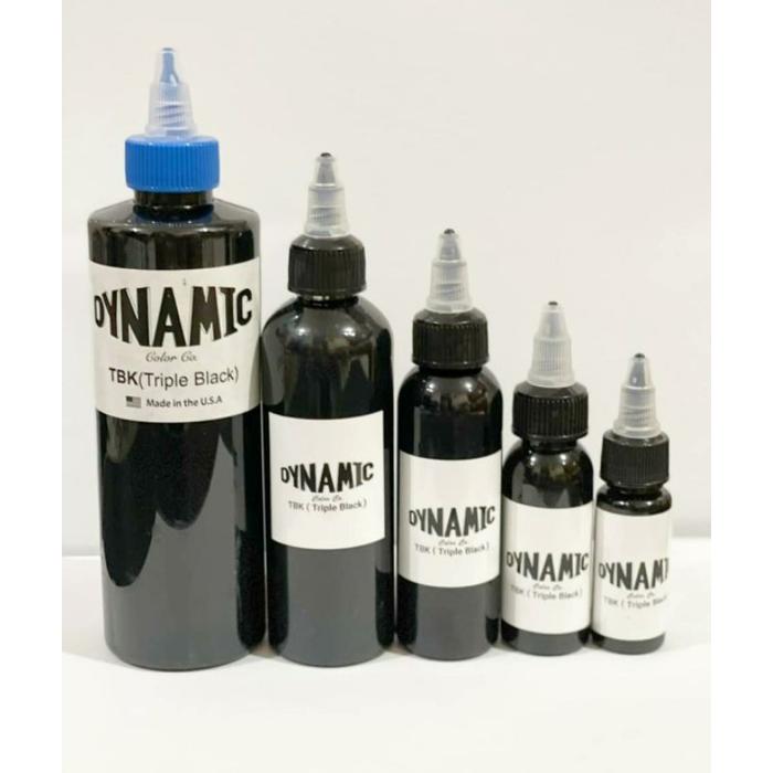 Gambar AT55 TINTA TATTOO BLACK DYNAMIC TBK ( TRIPLE BLACK ) 1/2oz - 4oz dari LAILIADESTIKA undefined Tokopedia