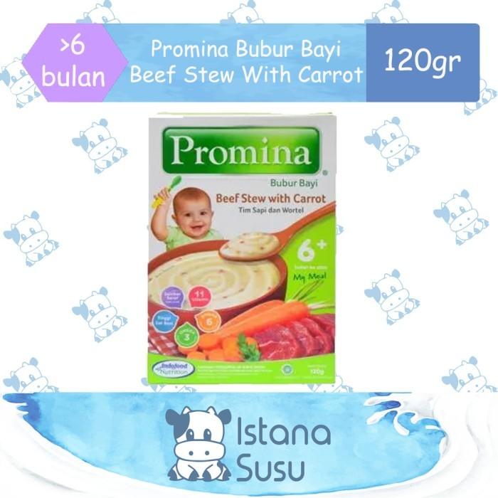 Gambar |SHOWSALE| Promina Bubur Bayi Usia 6+ Bulan Tim Sapi Wortel 120gr dari Istiqlal15 undefined Tokopedia