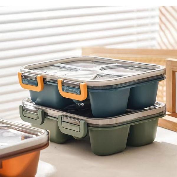 Gambar BONBOX Kotak Bekal Lunch Box Anti Bocor BTW21201 - Biru dari Media Elektronik Sesetan undefined Tokopedia