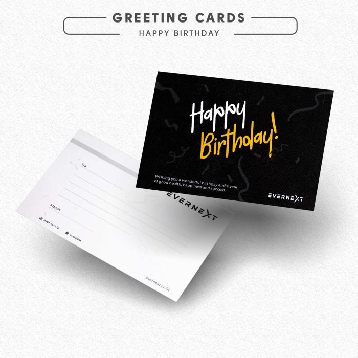 Gambar [BEST SELLER] Thank You Card - Kartu Ucapan - Kartu Souvenir - Kartu Ucapan Kado Ulang Tahun Graduation Wisuda Greeting Gift Card - Evernext - BIRTHDAY CARD dari CV Happyshopaja undefined Tokopedia