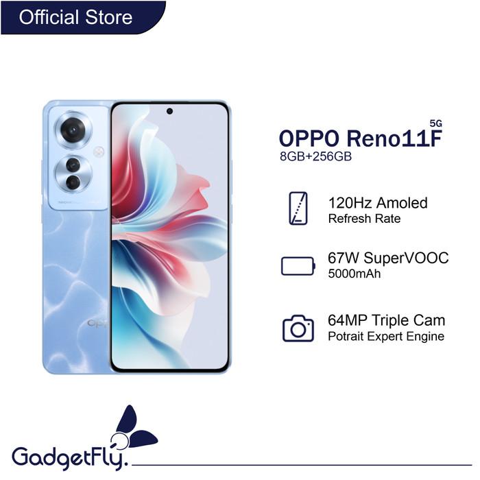 Gambar OPPO Reno 11F 5G 8/256Gb Garansi Resmi OPPO Indonesia - Biru dari GadgetFly undefined Tokopedia