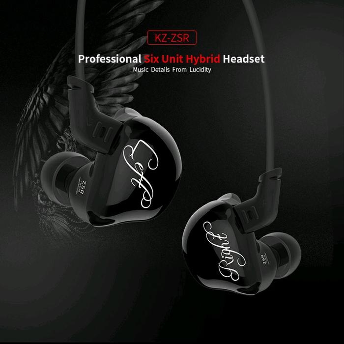 Jual Knowledge Zenith Kz-Zsr Zsr Coil Driver In Ear Earphone