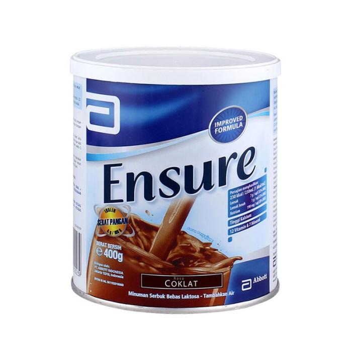 Gambar ENSURE FOS CHOCOLATE TIN 400 GR dari Anyar Mart undefined Tokopedia
