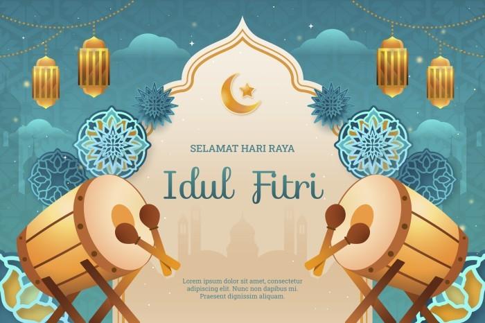 Gambar card gift (kartu ucapana) custom (lebaran) - A6  dari uing khoka undefined Tokopedia
