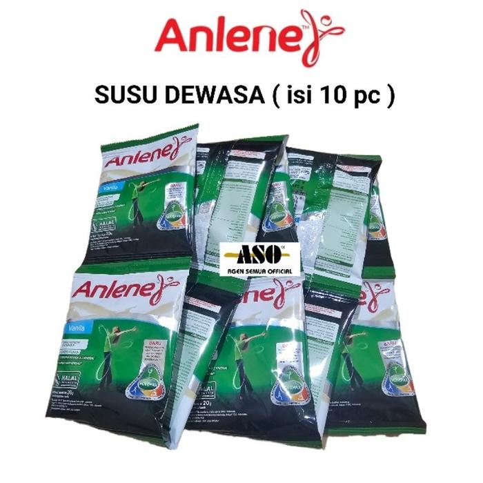 Gambar ANLENE SUSU BUBUK DEWASA VANILA 20g Sachet RENCENG (ISI 10) dari Gauhar Aliev undefined Tokopedia