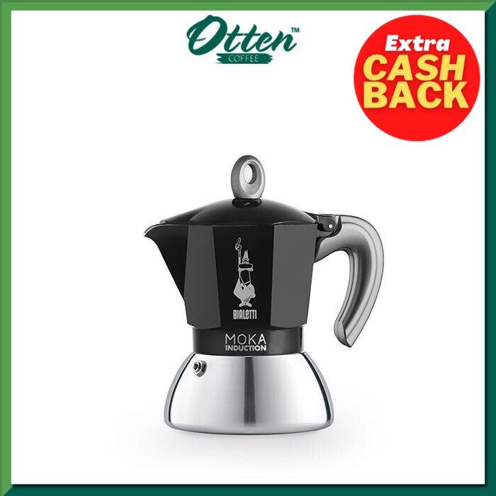 Gambar Bialetti - Moka Induction Black 2 Cups - Mokapot Alat Seduh Kopi dari Evaa Hadid undefined Tokopedia