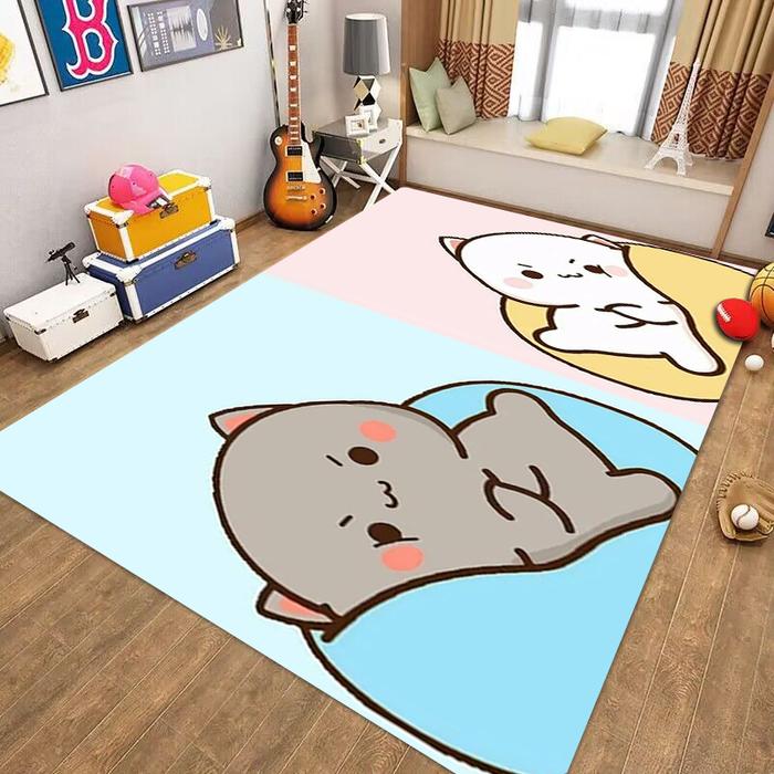 Gambar EE Kitchen Carpet Bubu and Dudu kawaii Mat Bedroom Mats Home Balcony dari Everlasting Expo undefined Tokopedia