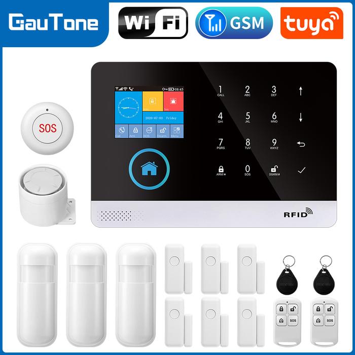 Gambar BM Home Security GSM Smart Life Wifi Alarm System Wireless Remote Co dari Blaze Mart undefined Tokopedia