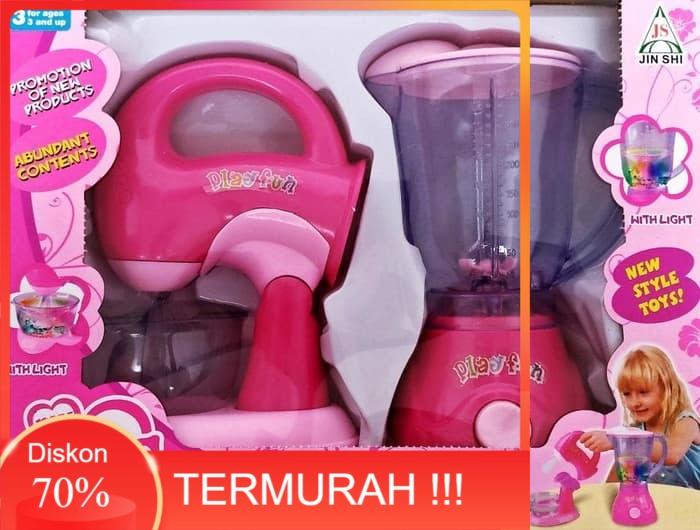 Gambar COD Mainan Anak Blender dan Mixer Baterai Set My Kitchen Appliances dari TOKO YADMI SHOP 66 undefined Tokopedia