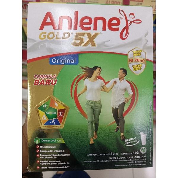 Gambar Susu ANLENE GOLD 640gr/620gr rasa vanila/coklat/original Untuk Usia dari Toko syiffa island undefined Tokopedia