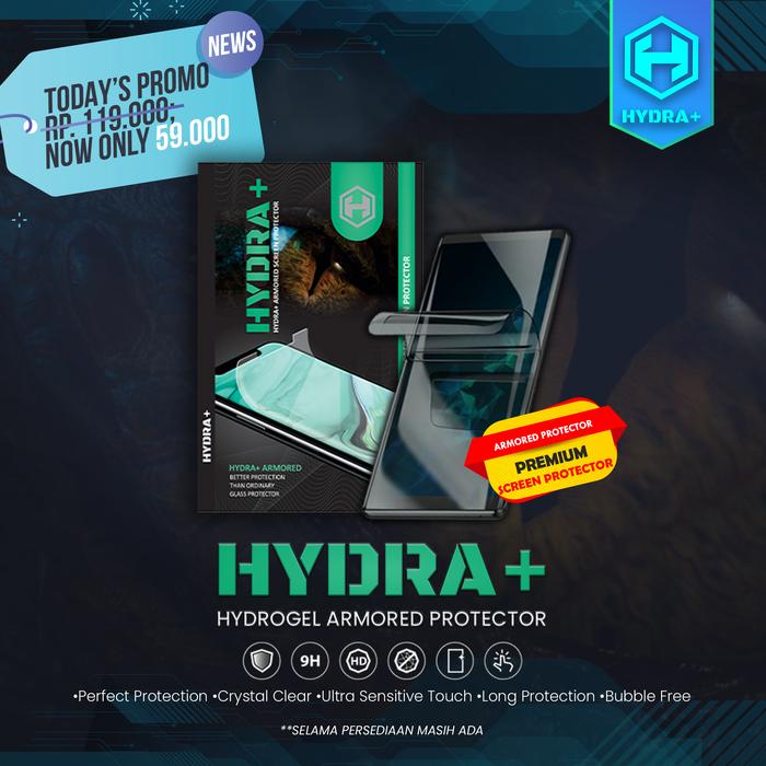 Gambar HYDRA+ For OPPO A60 - Anti Gores Hydrogel - NOT Tempered - Full - DEPAN+BLKG dari HYDRA PLUS undefined Tokopedia