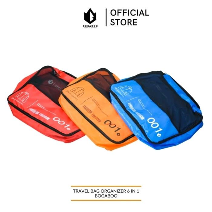 Gambar BARU Mesh bag pouch travel organizer bag 6 in 1 wadah baju aksesoris dari nugraha1997 undefined Tokopedia